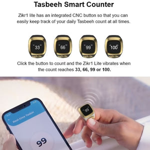 Zikr Ring | Digital Tasbeeh